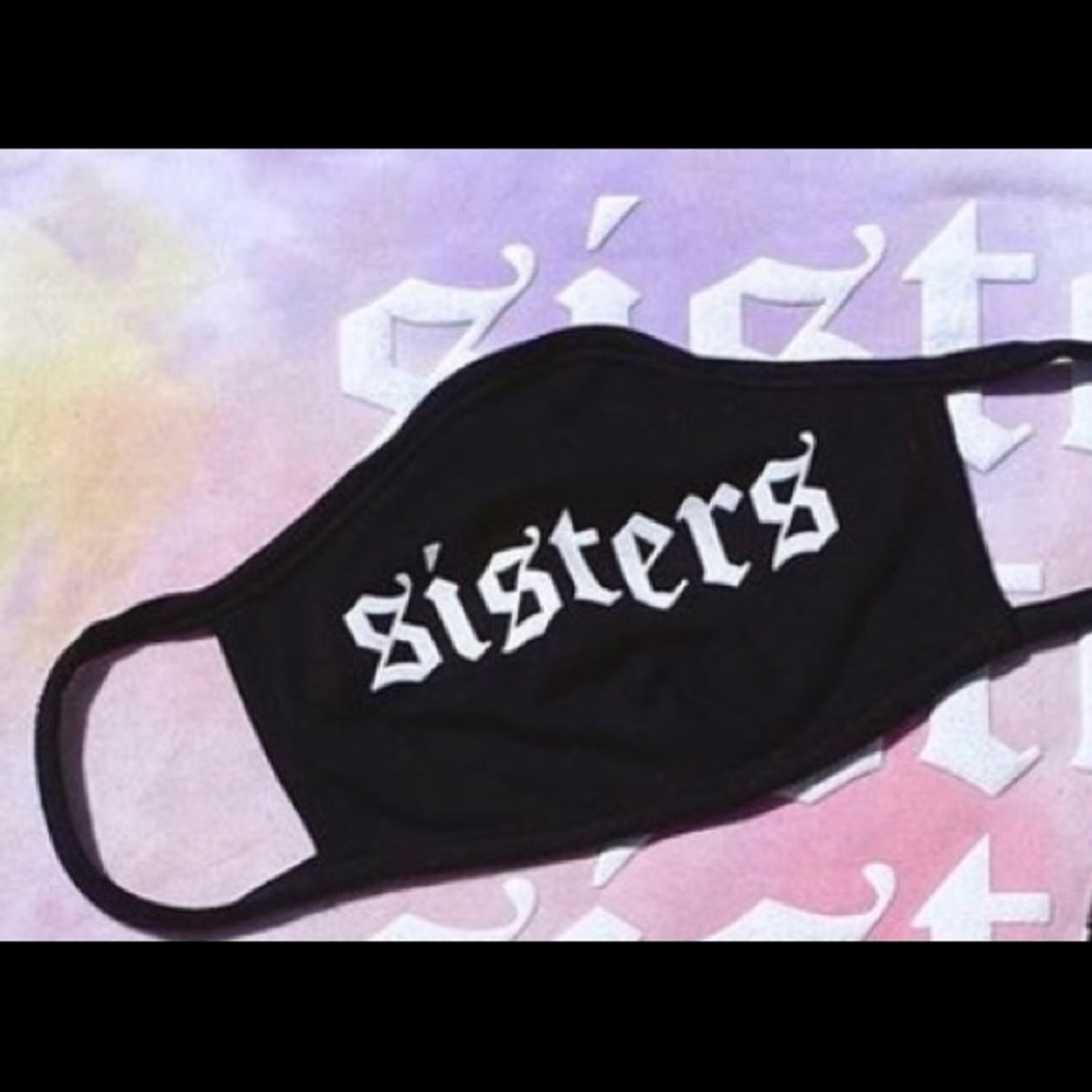 James Charles “sisters apparel” face mask